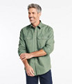 Sunwashed Canvas Shirt Long Sleeve Traditional Fit, Slate, small image number 1