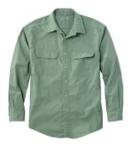 Men's Sunwashed Canvas Shirt, Traditional Fit