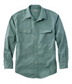 Sunwashed Canvas Shirt, Long Sleeve, Juniper, small image number 0