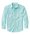 Sunwashed Canvas Shirt Long Sleeve Traditional Fit, Mist Blue, small image number 0