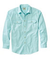 Sunwashed Canvas Shirt, Long Sleeve, Mist Blue, small image number 0