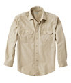 Sunwashed Canvas Shirt, Long Sleeve, Field Khaki, small image number 0