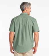 Men's Sunwashed Canvas Shirt, Traditional Fit Juniper Medium, Cotton | L.L.Bean, Regular