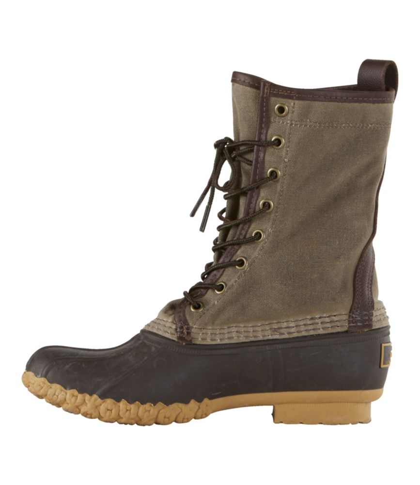 Women's Signature Waxed-Canvas Maine Hunting Shoe, 10", , small image number 2