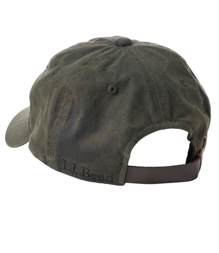 Adults' Wool-Lined Waxed-Cotton Fowler's Cap, Khaki, small image number 4