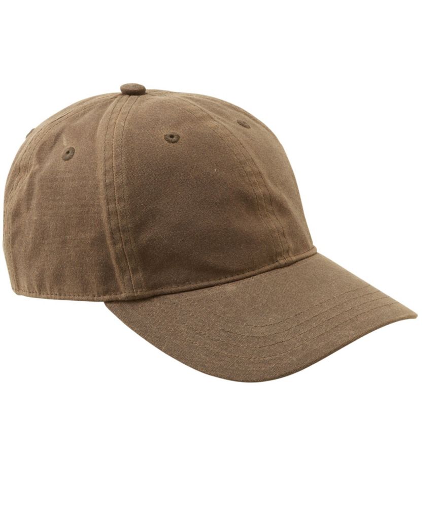 Adults' Wool-Lined Waxed-Cotton Fowler's Cap, Khaki, small image number 1