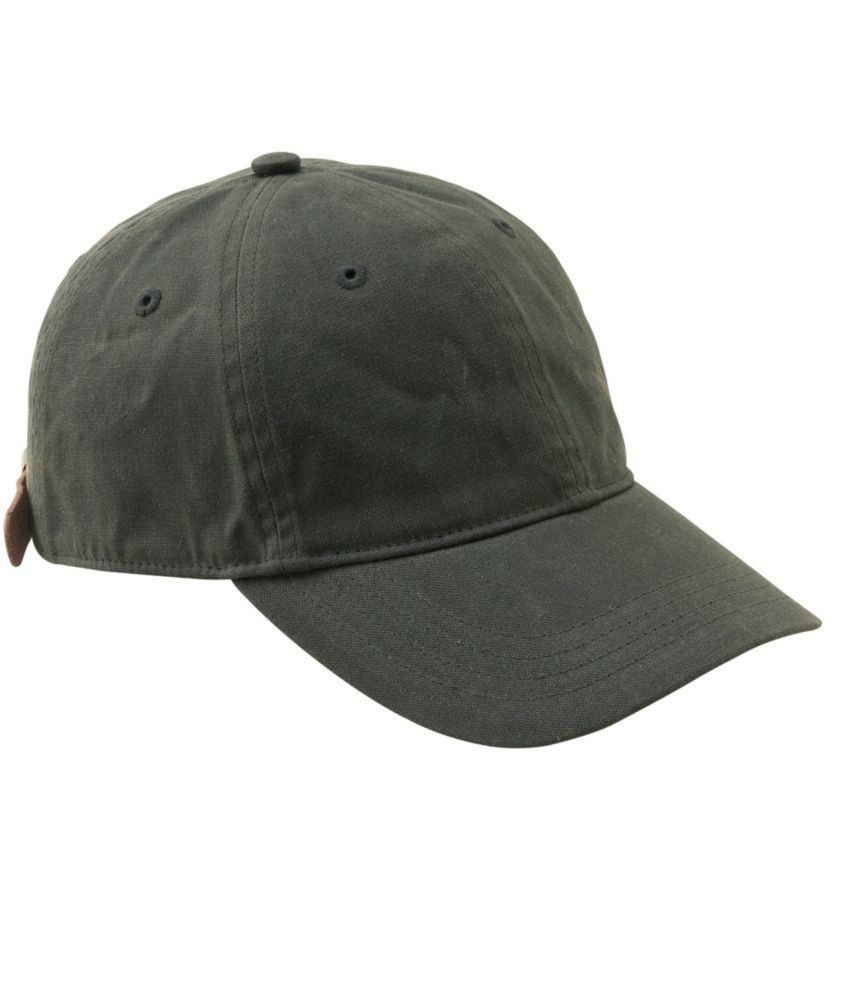 Adults' Wool-Lined Waxed-Cotton Fowler's Cap, Loden, small image number 1