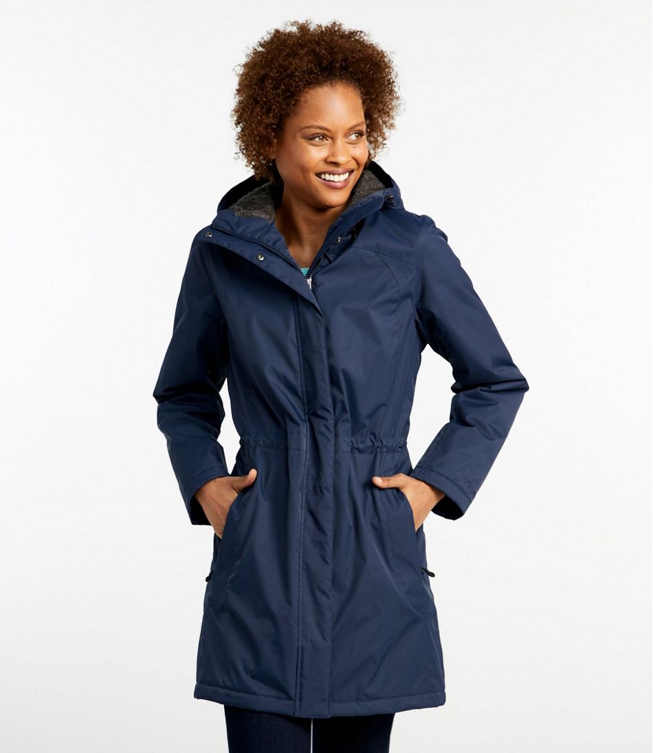 Women's Casual Fur Lining Jacket Ladies Winter Warm Hooded Parka Coat Outwear US