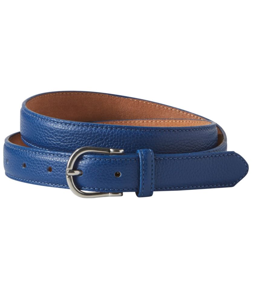 Women's Pebbled Leather Belt