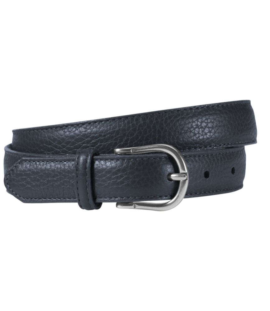Women's Pebbled Leather Belt