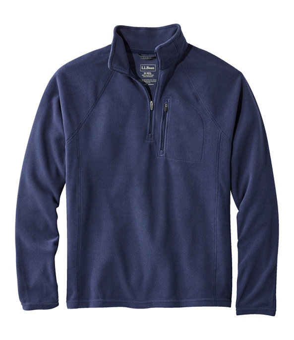 Navy quarter zip outlet fleece