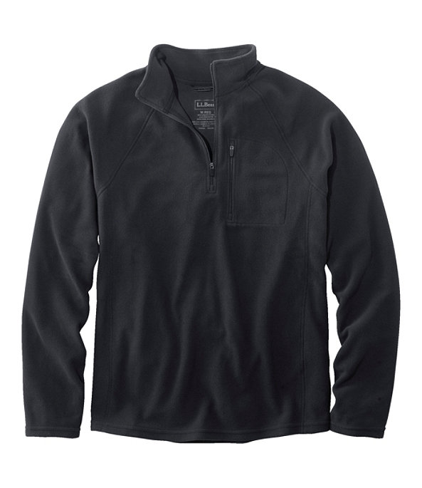 Fitness Fleece Quarter-Zip Pullover, Ink Black, large image number 0