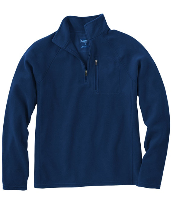 Fitness Fleece Quarter-Zip Pullover, Collegiate Blue, large image number 0