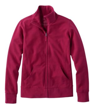 Women's Ultrasoft Sweats, Full-Zip Mock-Neck Jacket