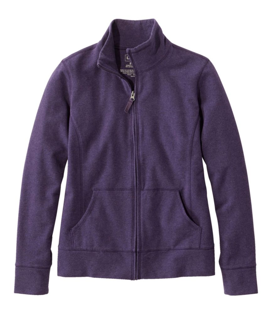 Women's Ultrasoft Sweats, Full-Zip Mock-Neck Jacket, , small image number 5
