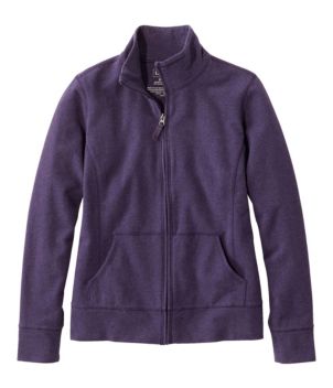 Women's Ultrasoft Sweats, Full-Zip Mock-Neck Jacket