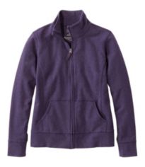 Women's Ultrasoft Sweats, Full-Zip Mock-Neck Jacket