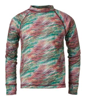 Kids' Wicked Warm Midweight Long Underwear, Top Print