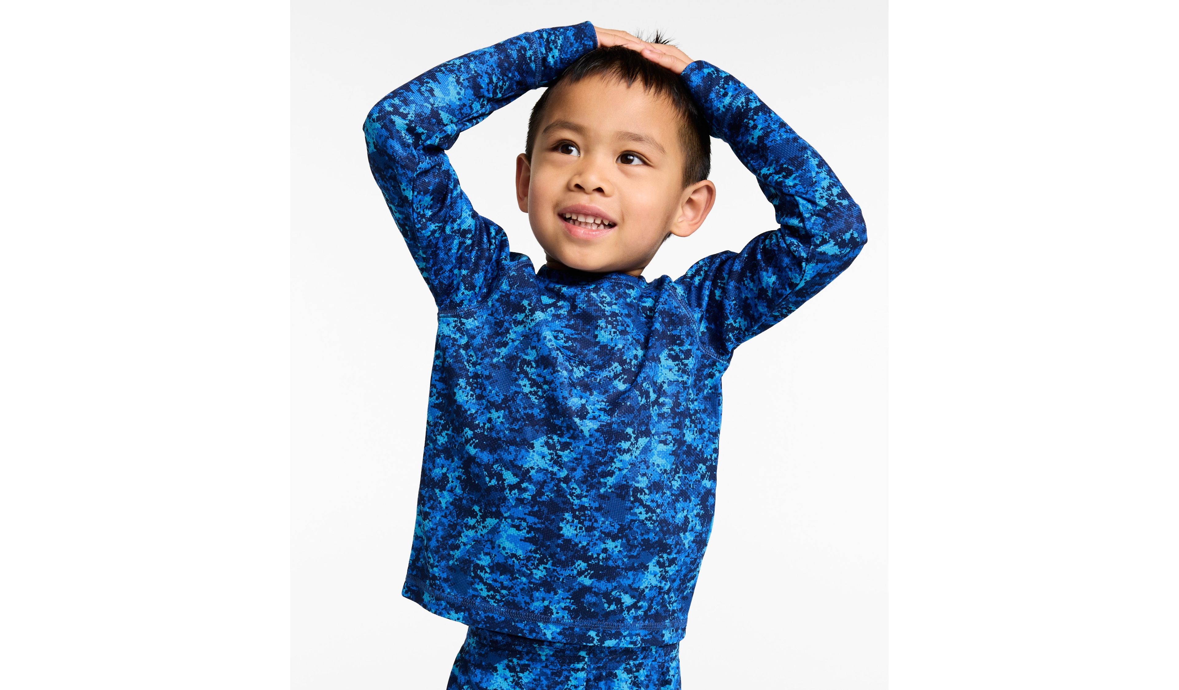 Kids' Wicked Warm Midweight Long Underwear, Top Print