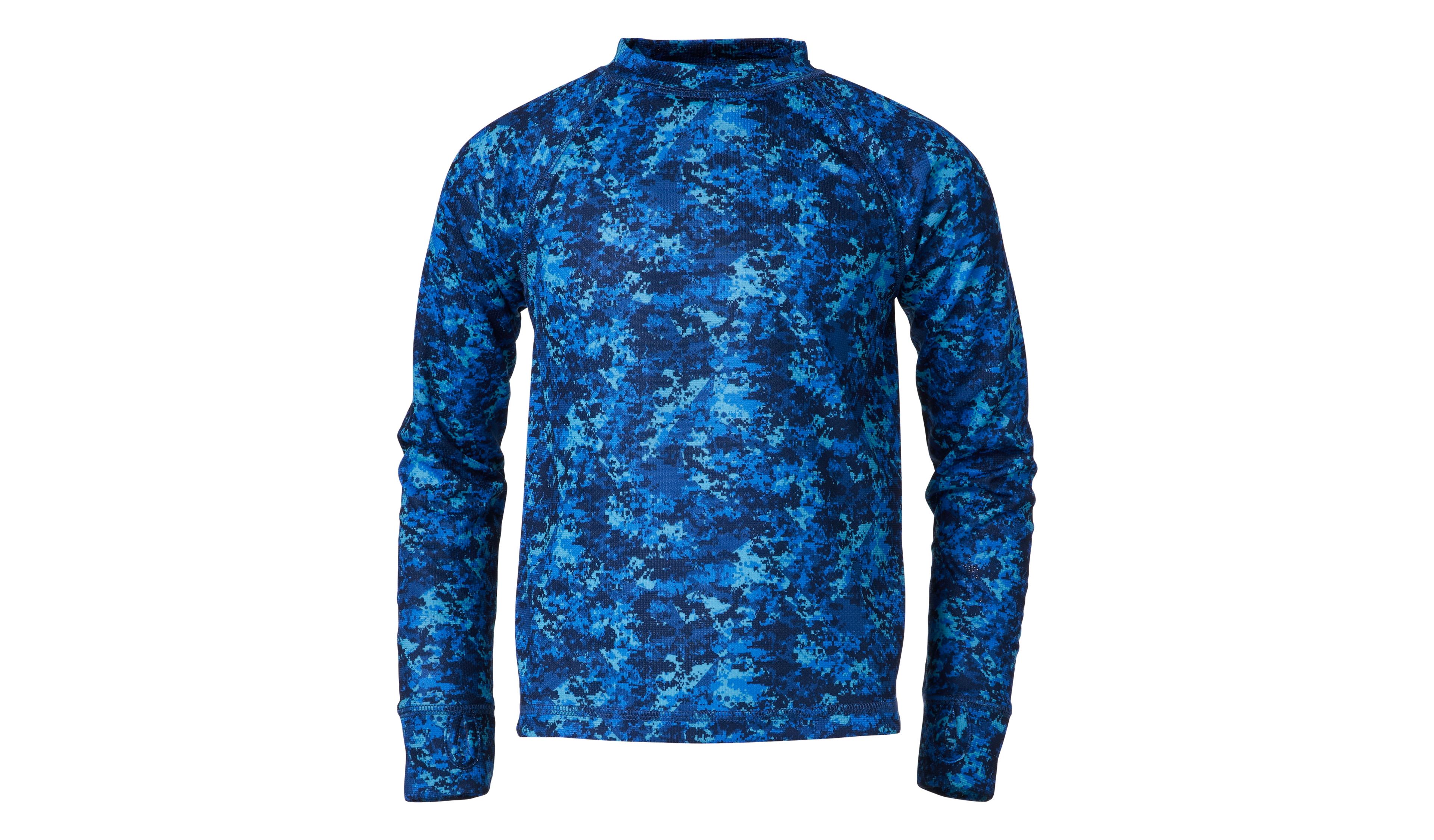 Kids' Wicked Warm Midweight Long Underwear, Top Print