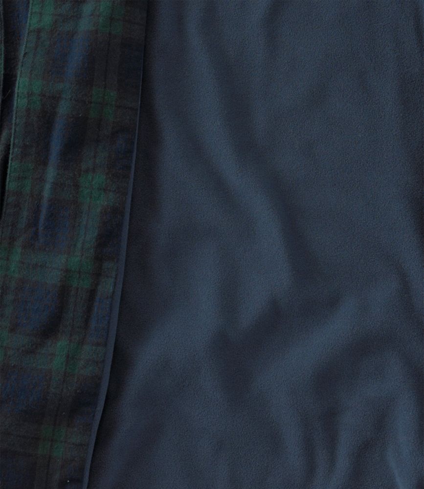 Men's Scotch Plaid Flannel Robe, Lined