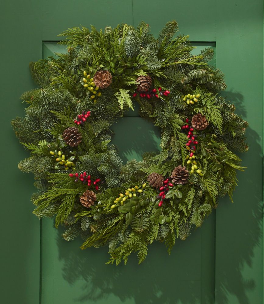 Woodland Berry Christmas Wreath