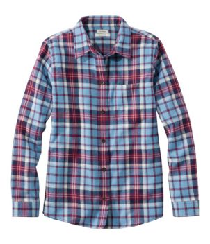 Women's Scotch Plaid Flannel Shirt, Relaxed