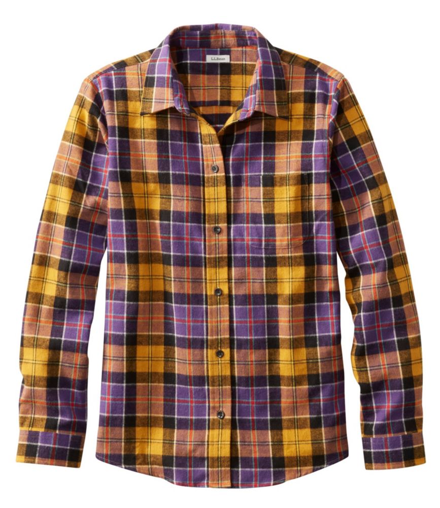 Women's Scotch Plaid Flannel Shirt, Relaxed, Ancient Culloden, small image number 1