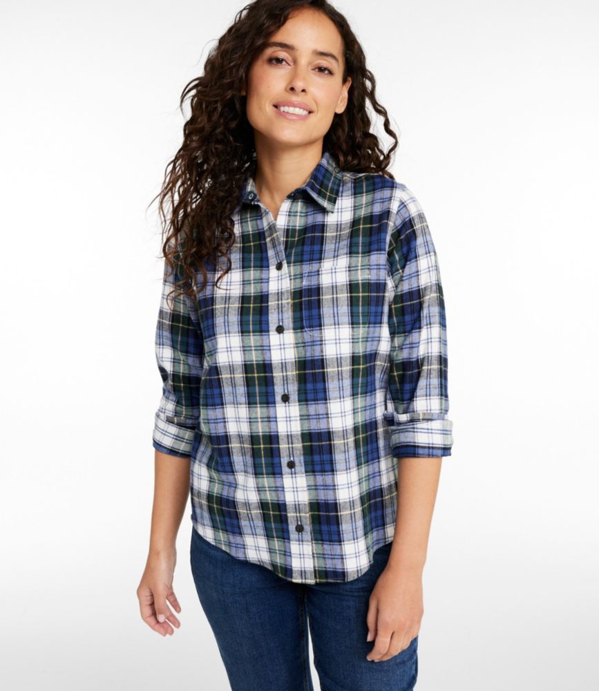 Women's Scotch Plaid Flannel Shirt, Relaxed They are the best!"