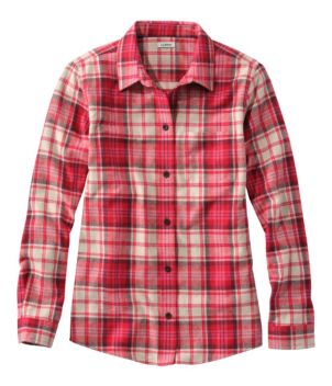 Women's Scotch Plaid Flannel Shirt, Relaxed