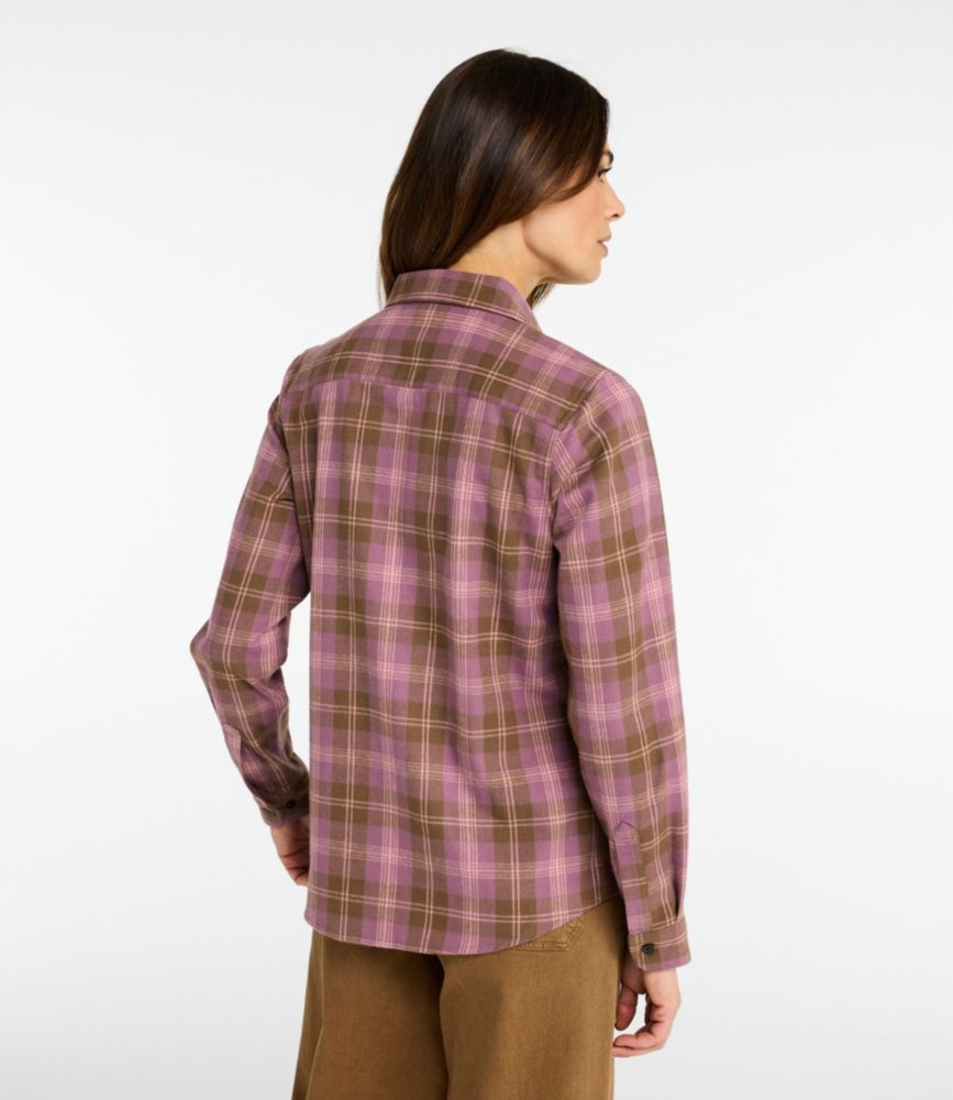 Women's Scotch Plaid Flannel Shirt, Relaxed
