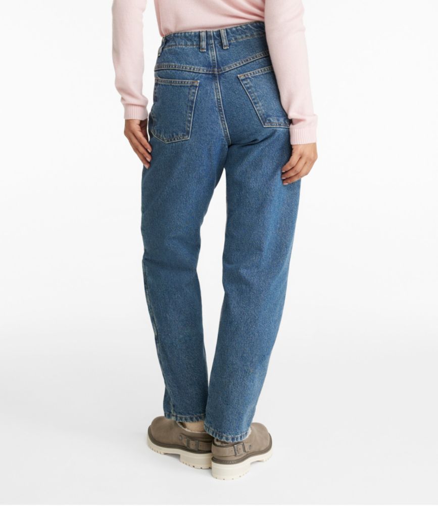 ll bean lined jeans womens