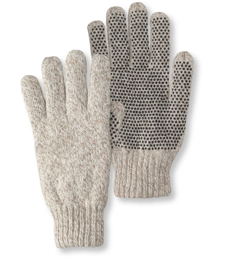 Ragg Wool Gloves with Gripper Dots