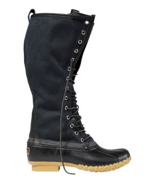 Women's Signature Waxed-Canvas Maine Hunting Shoe, 16”