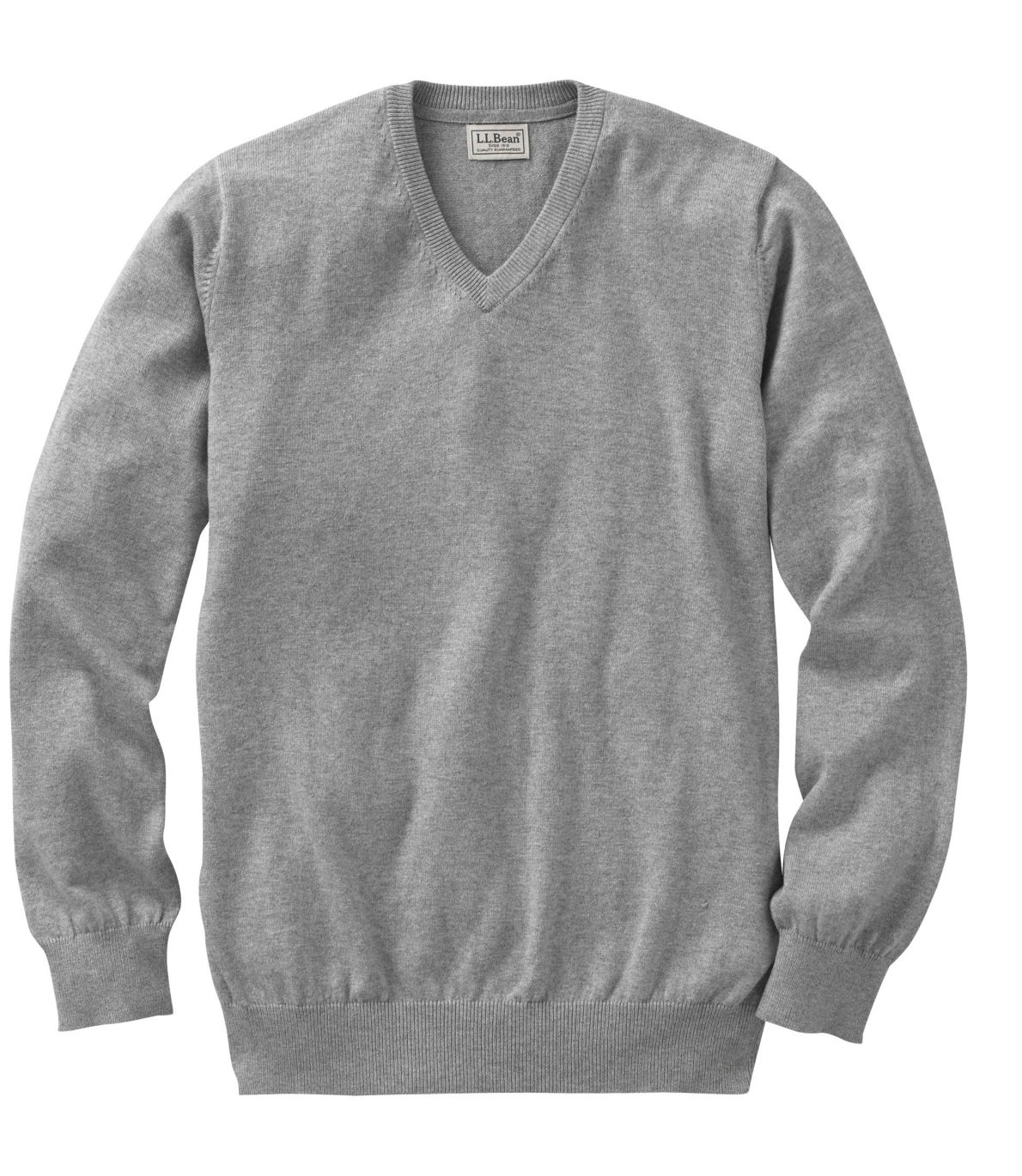 Men's Cotton/Cashmere Sweater, V-Neck