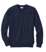 Men's Cotton/Cashmere Sweater, V-Neck