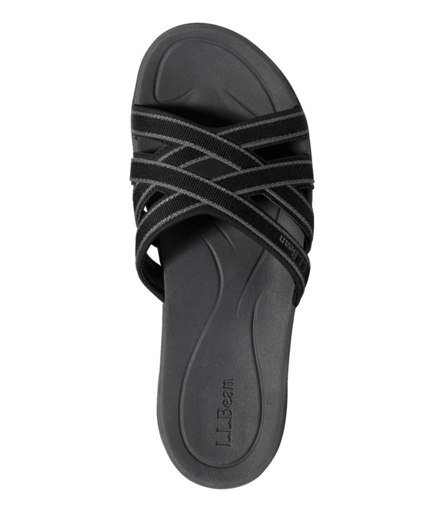 Women's Boothbay Slide Sandals, Dark Cement, small image number 4