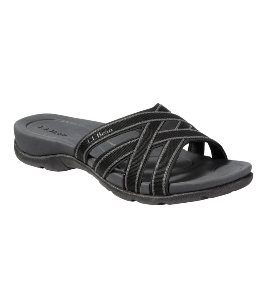 Women's Boothbay Slide Sandals, Dark Cement, small image number 7
