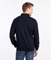 Men's Cotton Cashmere Quarter-Zip Sweater, Navy, small image number 2