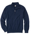 Men's Cotton Cashmere Quarter-Zip Sweater, , small image number 0