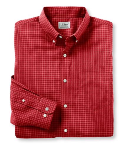 Men's Wrinkle-Free Check Shirt, Traditional Fit | Free Shipping at L.L.Bean