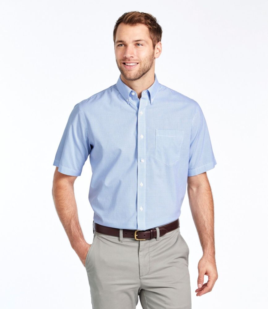 ll bean short sleeve dress shirts