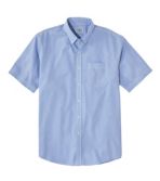 Men's Wrinkle-Free Check Shirt, Traditional Fit Short-Sleeve