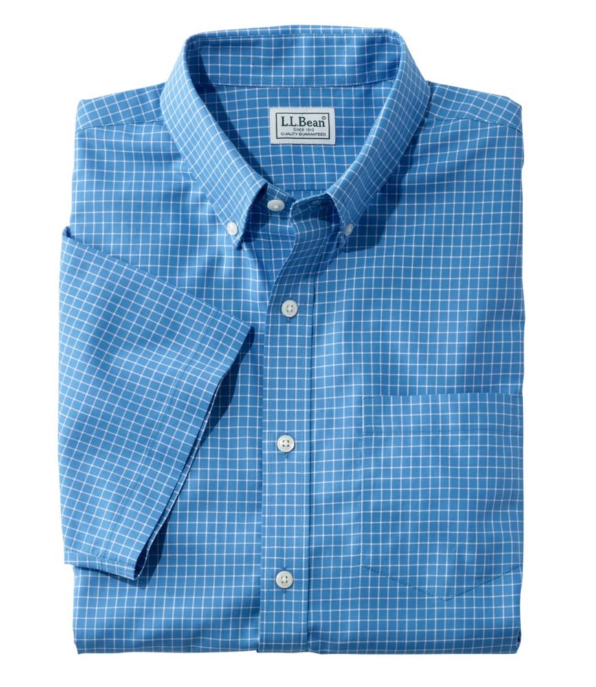 ll bean short sleeve dress shirts