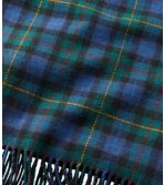 L.L.Bean Washable Wool Throw, Plaid 54" x 60"