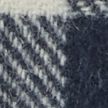 Cream/Indigo Heather Buffalo Check
