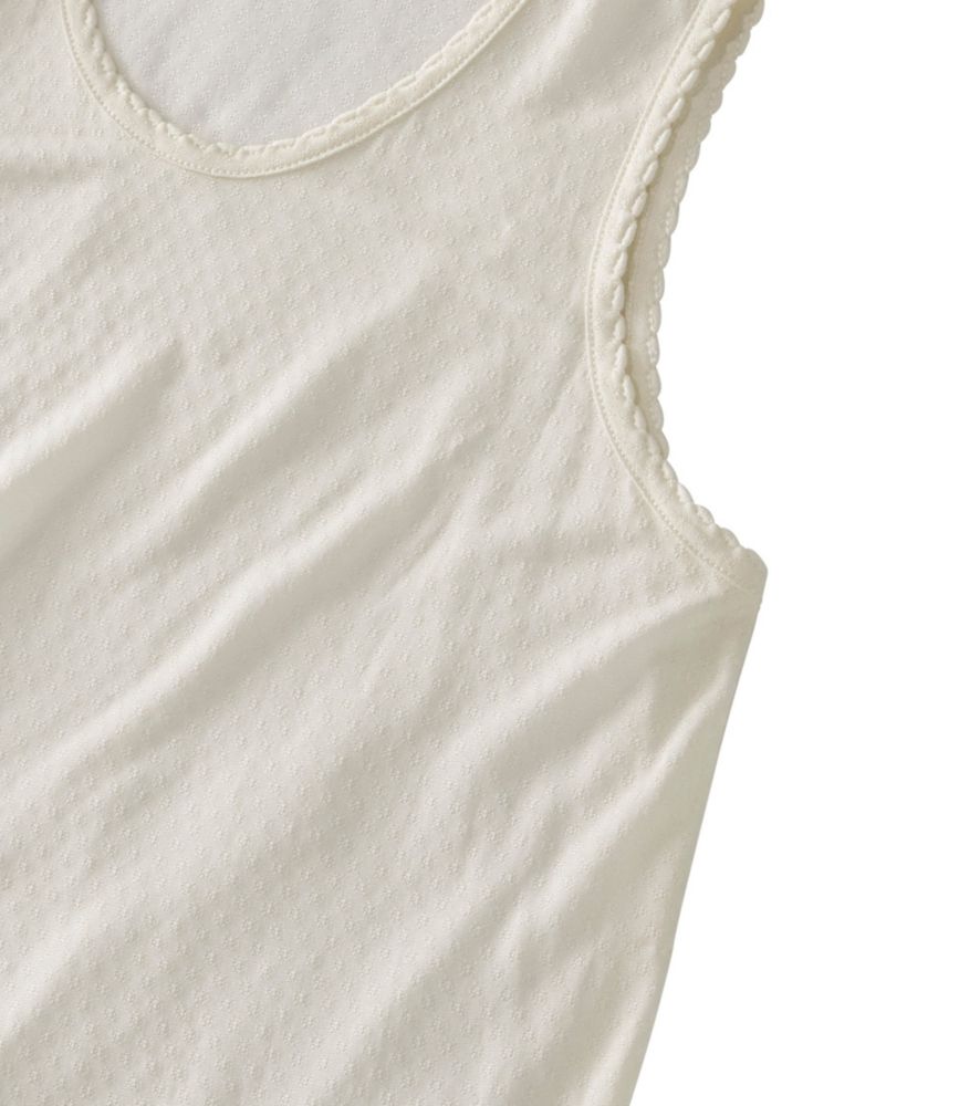 Women's Silk Pointelle, Camisole, , small image number 3