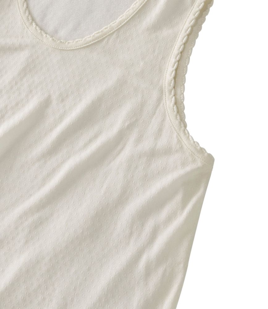 Women's Silk Pointelle, Camisole, Spruce Pine, small image number 3