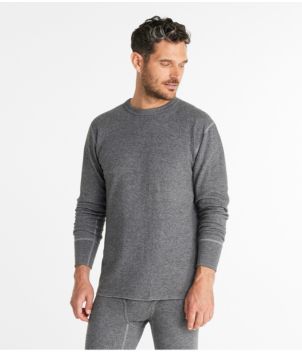 Men's Double-Layer Underwear, Crewneck