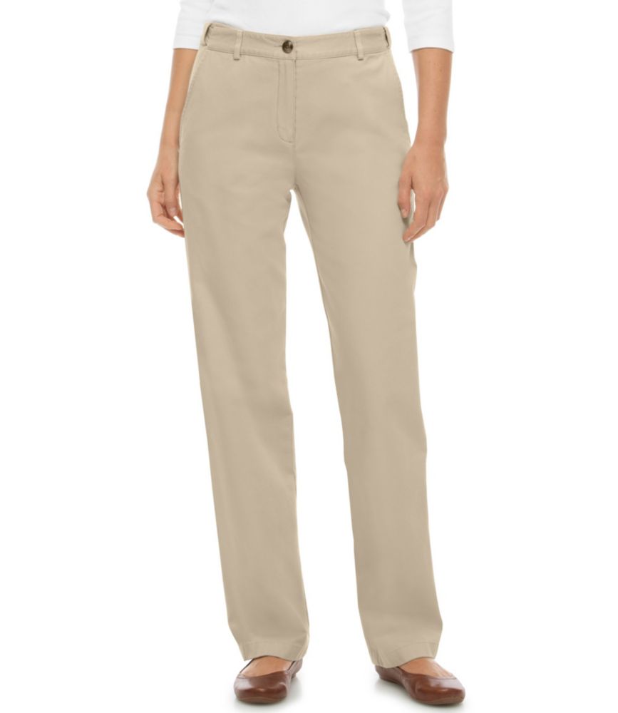 Women s Wrinkle Free Bayside Pants High Rise Hidden Comfort Waist Straight Leg Pants at L.L.Bean